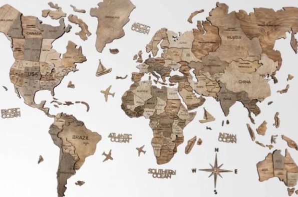 Mapa del mundo - orientacion academica